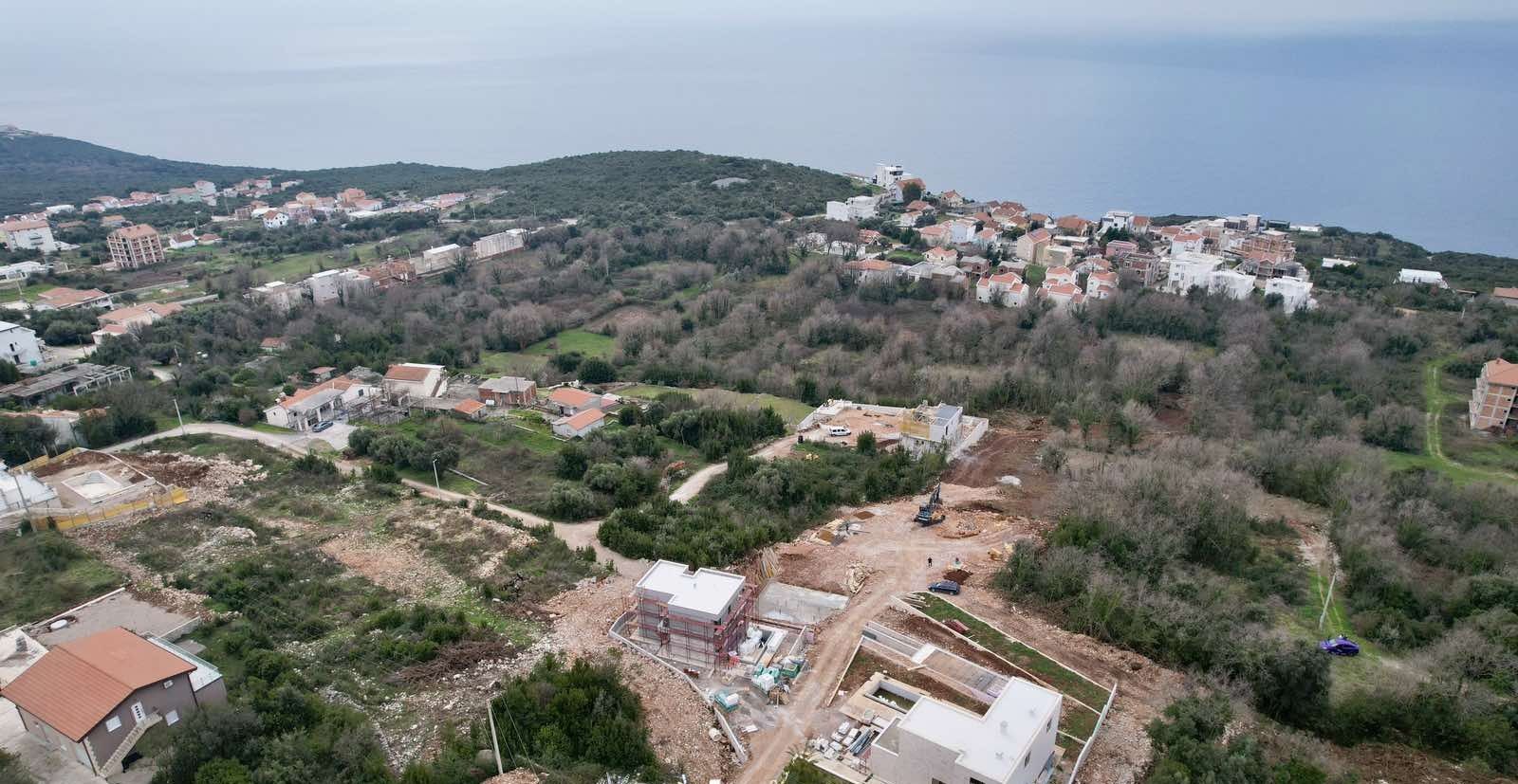 Urbanizovan plac 540m2 sa pogledom na more- Krimovica,Kotor - Amfora Real Estate