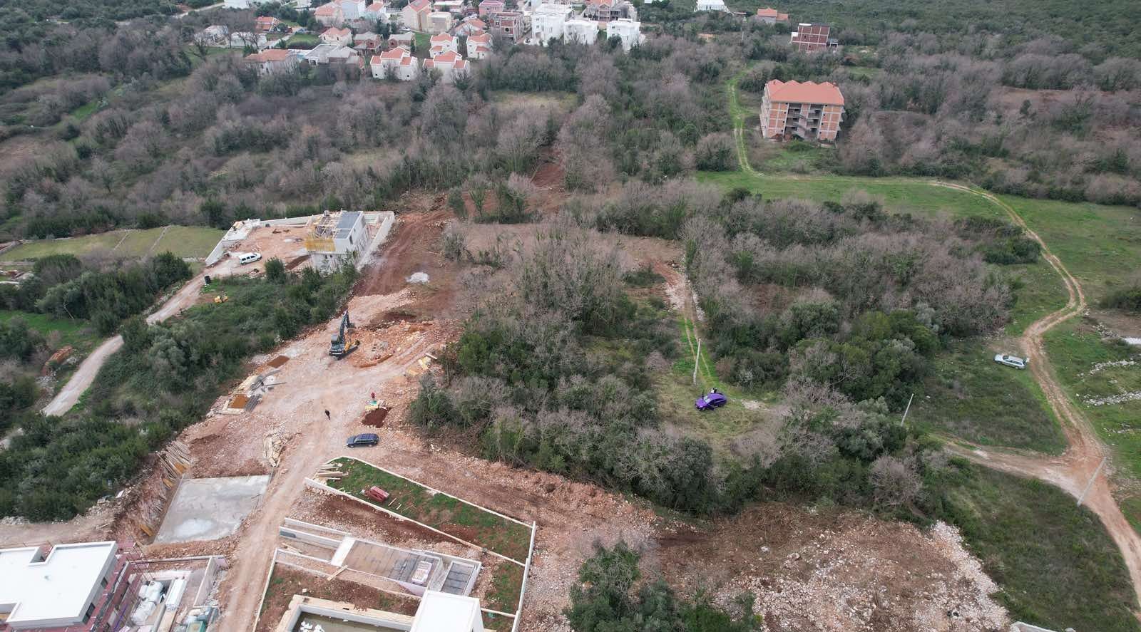 Urbanizovan plac 540m2 sa pogledom na more- Krimovica,Kotor - Amfora Real Estate