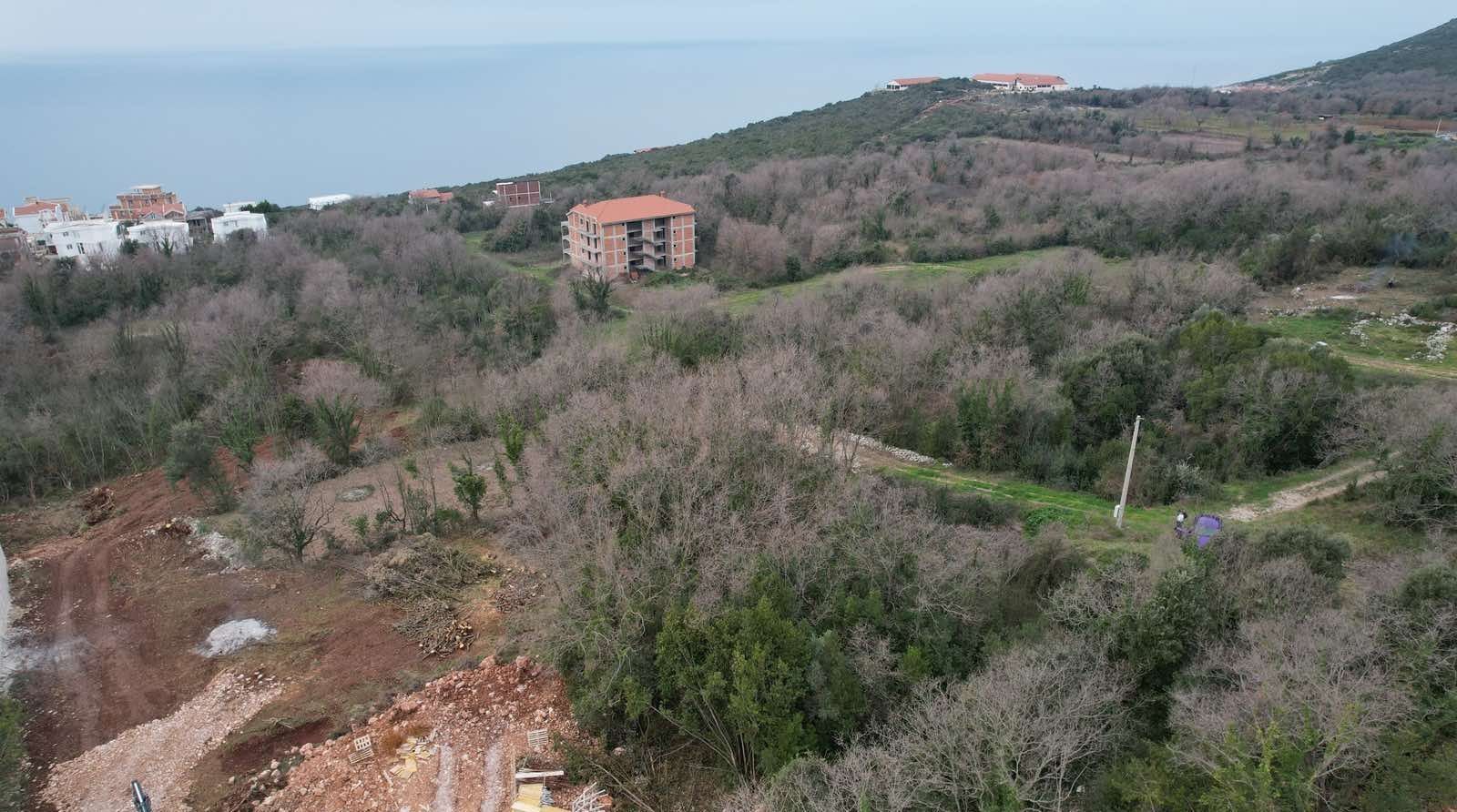 Urbanizovan plac 540m2 sa pogledom na more- Krimovica,Kotor - Amfora Real Estate