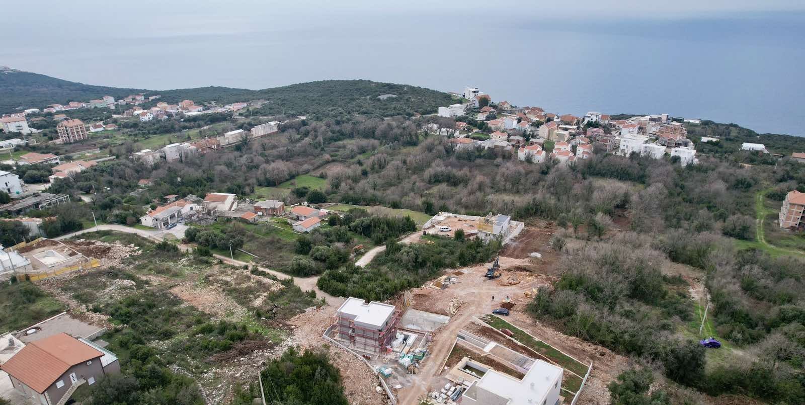 Urbanizovan plac 540m2 sa pogledom na more- Krimovica,Kotor - Amfora Real Estate