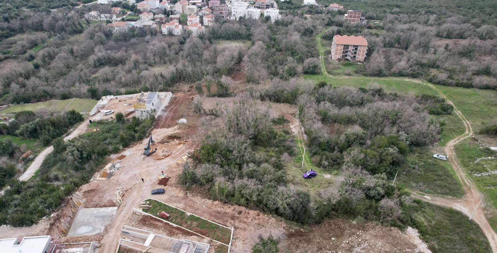 Urbanizovan plac 540m2 sa pogledom na more- Krimovica,Kotor - Amfora Real Estate