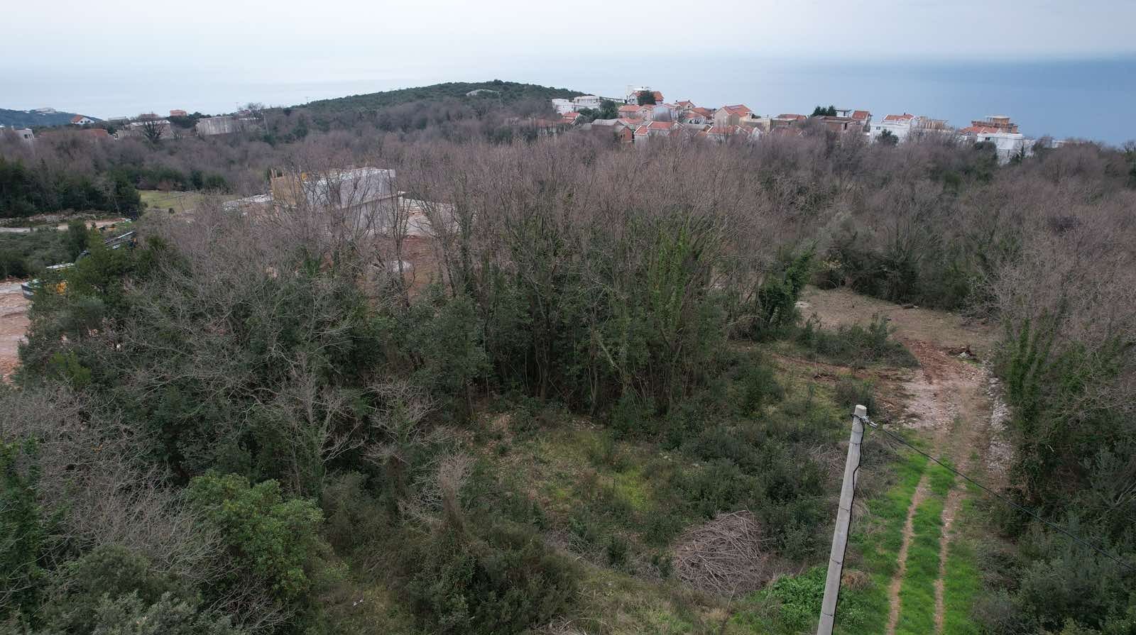 Urbanizovan plac 540m2 sa pogledom na more- Krimovica,Kotor - Amfora Real Estate