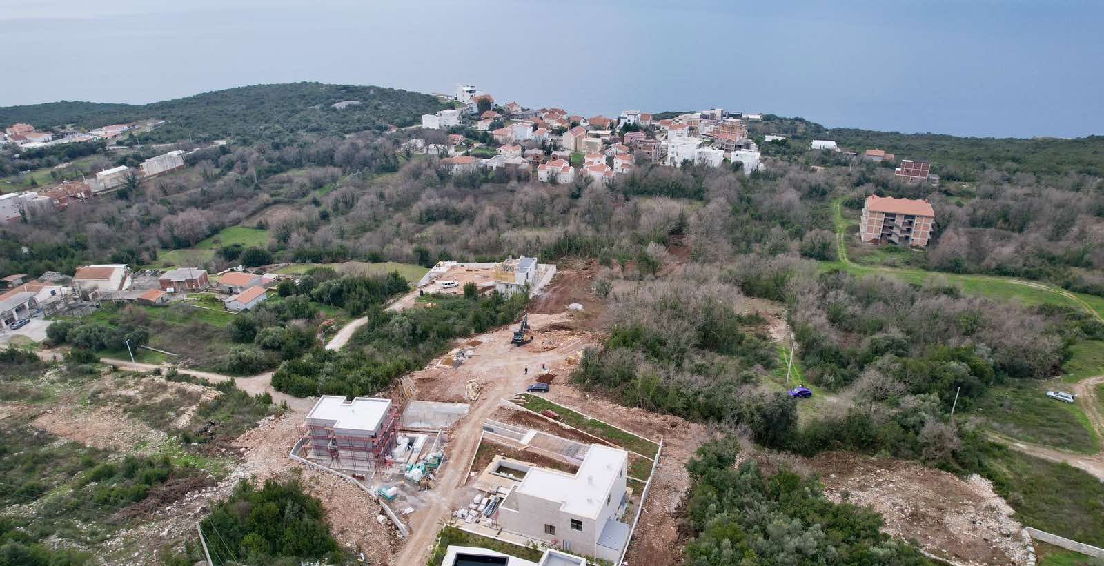 Urbanizovan plac 540m2 sa pogledom na more- Krimovica,Kotor - Amfora Real Estate