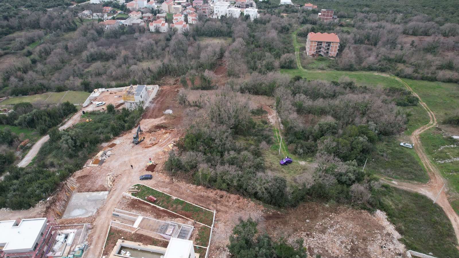 Urbanizovan plac 540m2 sa pogledom na more- Krimovica,Kotor - Amfora Real Estate