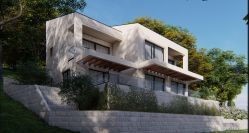 Luksuzna vila u izgradnji 290m² sa panoramskim pogledom na more – Blizikuće, Budva - Amfora Real Estate