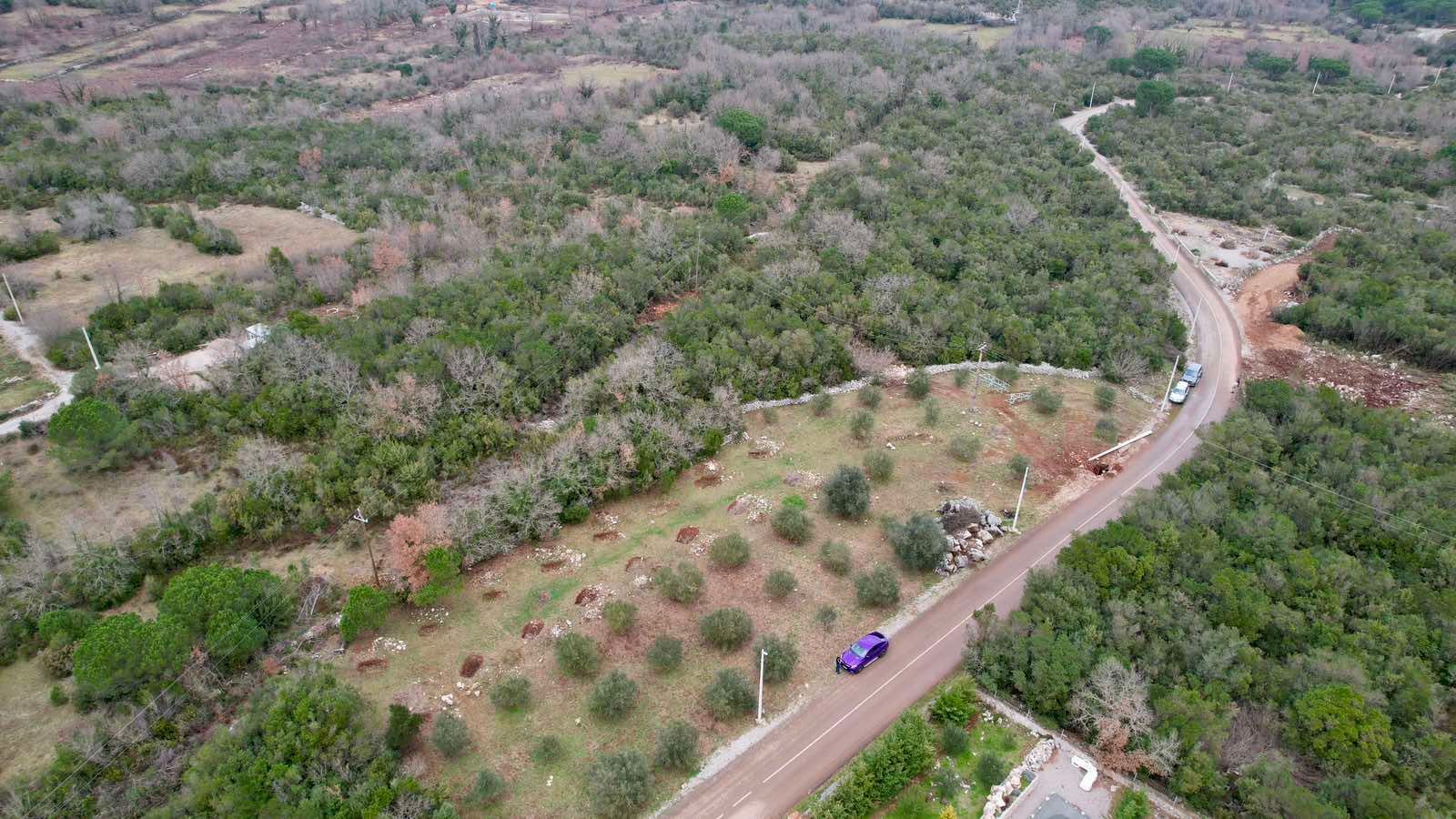 Urbanizovan plac 7200m² na atraktivnoj lokaciji – Zagora, Kotor - Amfora Real Estate