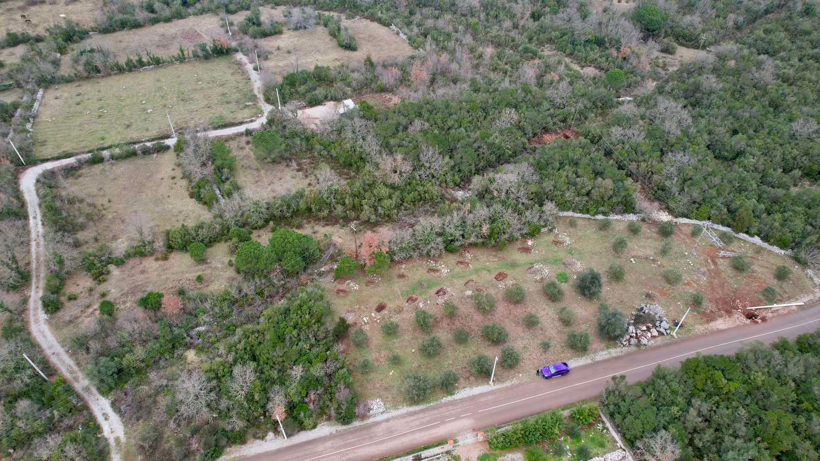 Urbanizovan plac 7200m² na atraktivnoj lokaciji – Zagora, Kotor - Amfora Real Estate