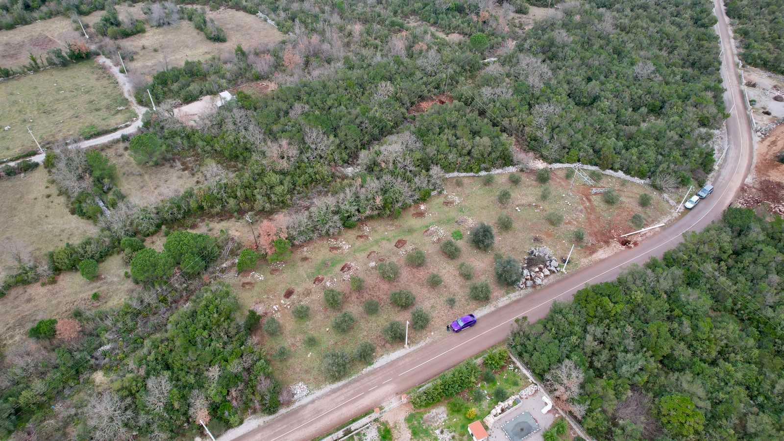 Urbanizovan plac 7200m² na atraktivnoj lokaciji – Zagora, Kotor - Amfora Real Estate