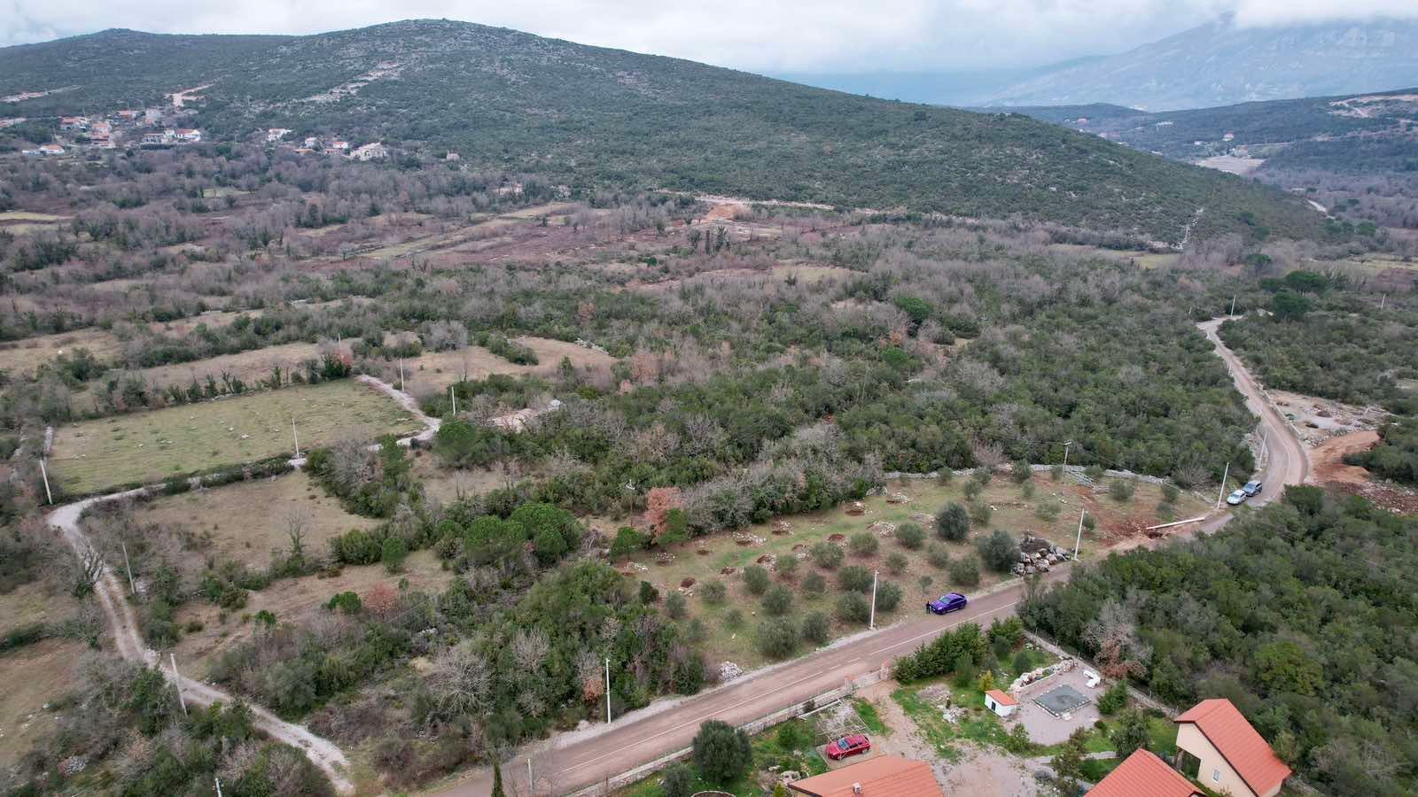 Urbanizovan plac 7200m² na atraktivnoj lokaciji – Zagora, Kotor - Amfora Real Estate