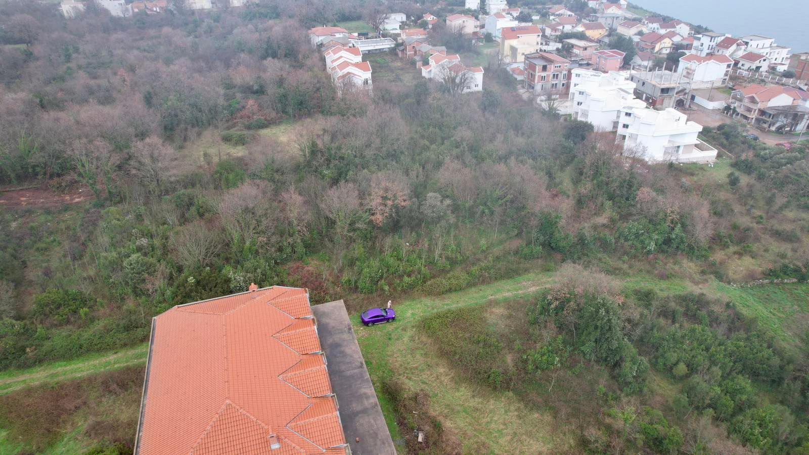 Urbanizovan plac 2500m2 sa pogledom na more- Krimovica,Kotor - Amfora Real Estate