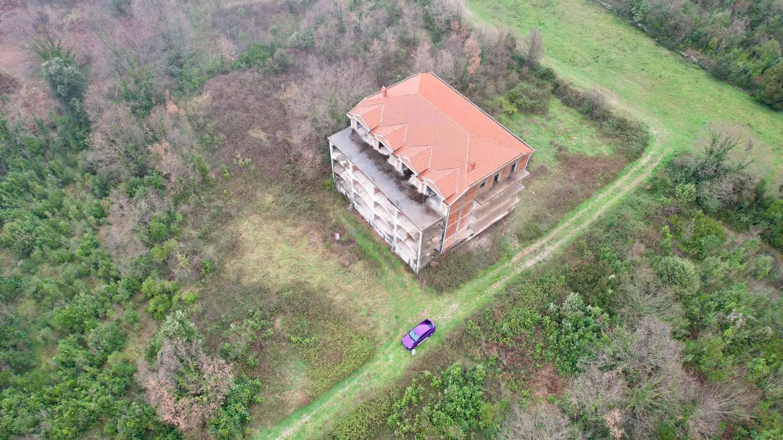 Urbanizovan plac 2500m2 sa pogledom na more- Krimovica,Kotor - Amfora Real Estate