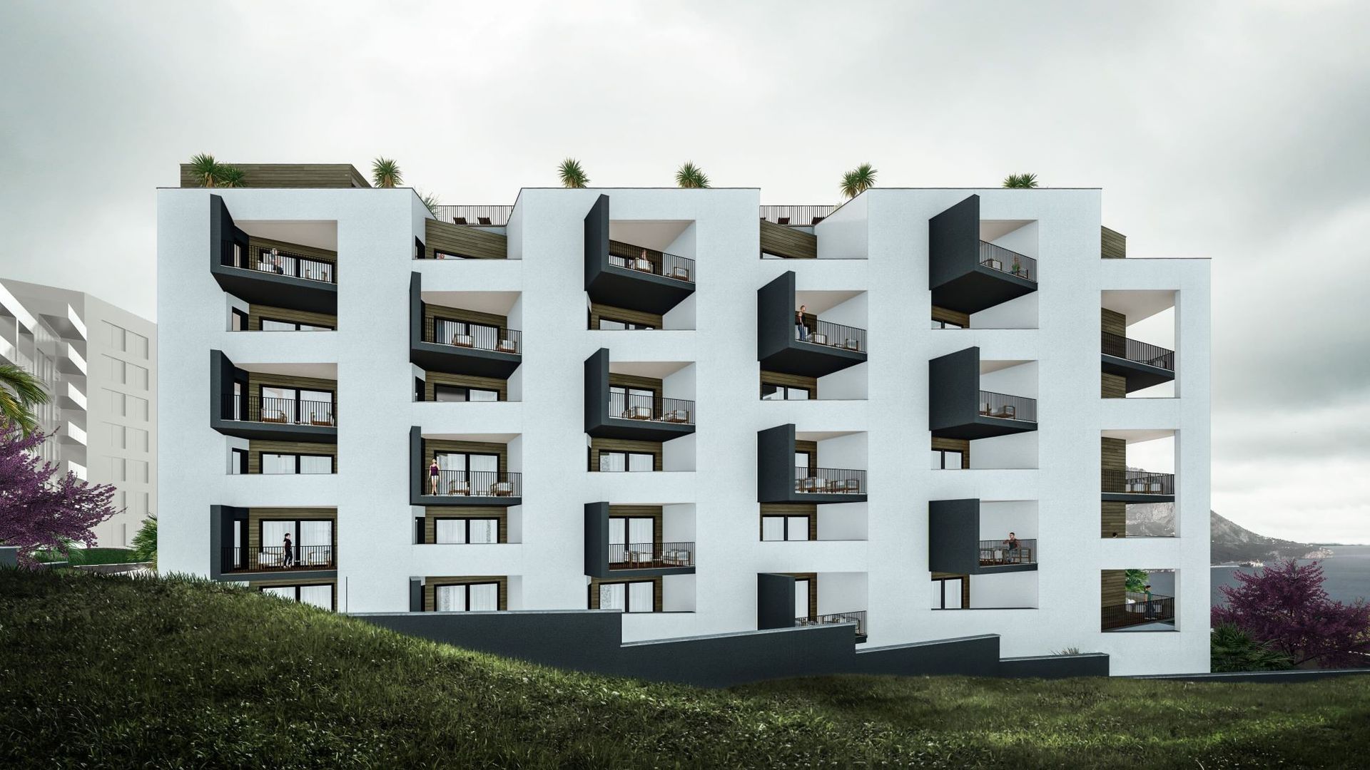 Jednosoban stan 53m2 u novom stambenom kompleksu u Becicima. - Amfora Real Estate