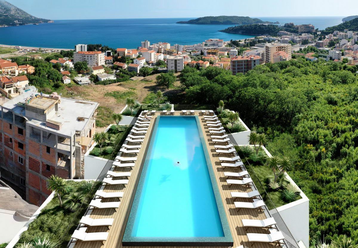 Jednosoban stan 53m2 u novom stambenom kompleksu u Becicima. - Amfora Real Estate