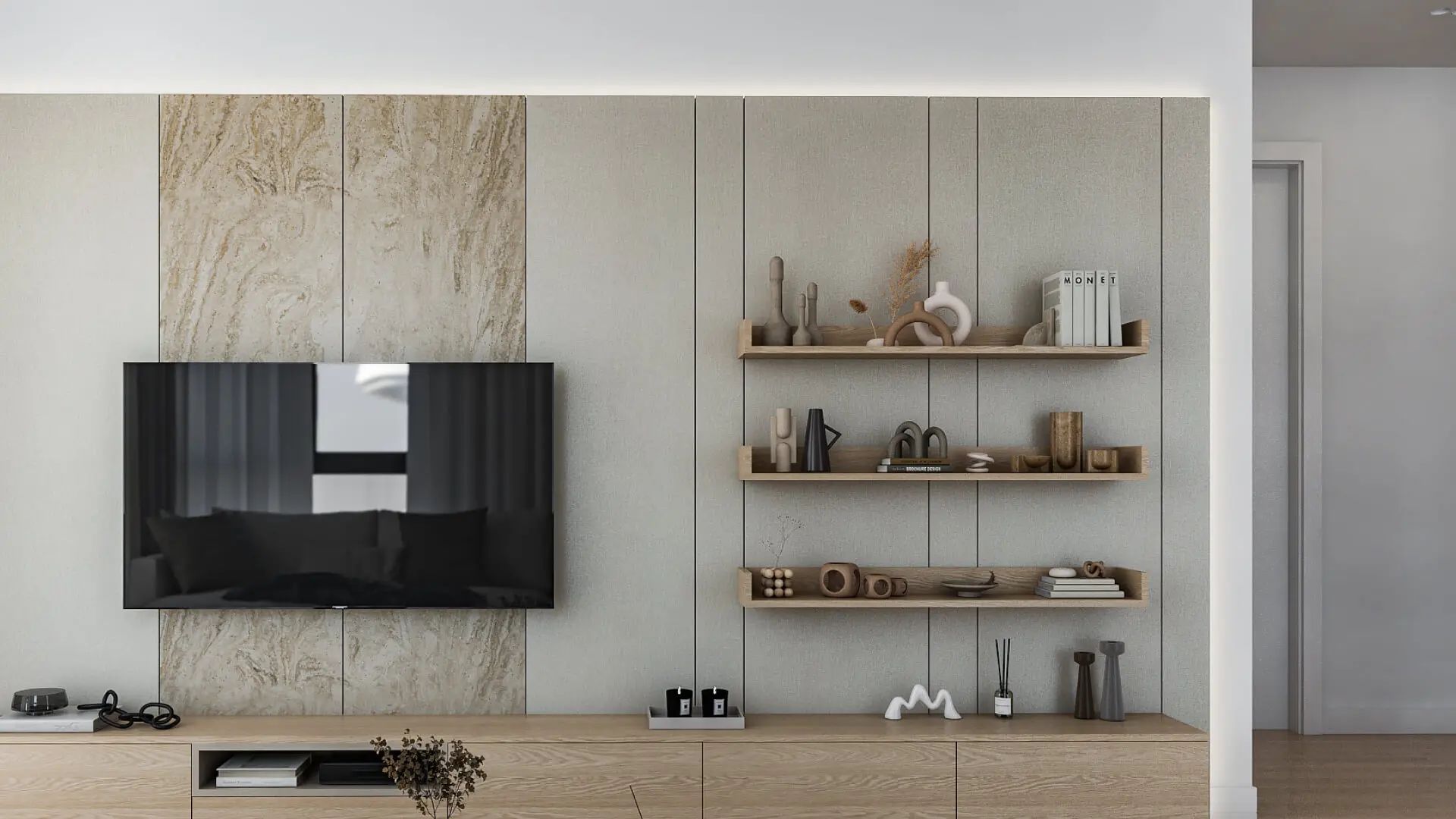 Ekskluzivni luksuzni stambeni kompleks sa panoramskim pogledom na more, spa centrom i vrhunskim sadržajima u Reževićima, Budva - Amfora Real Estate