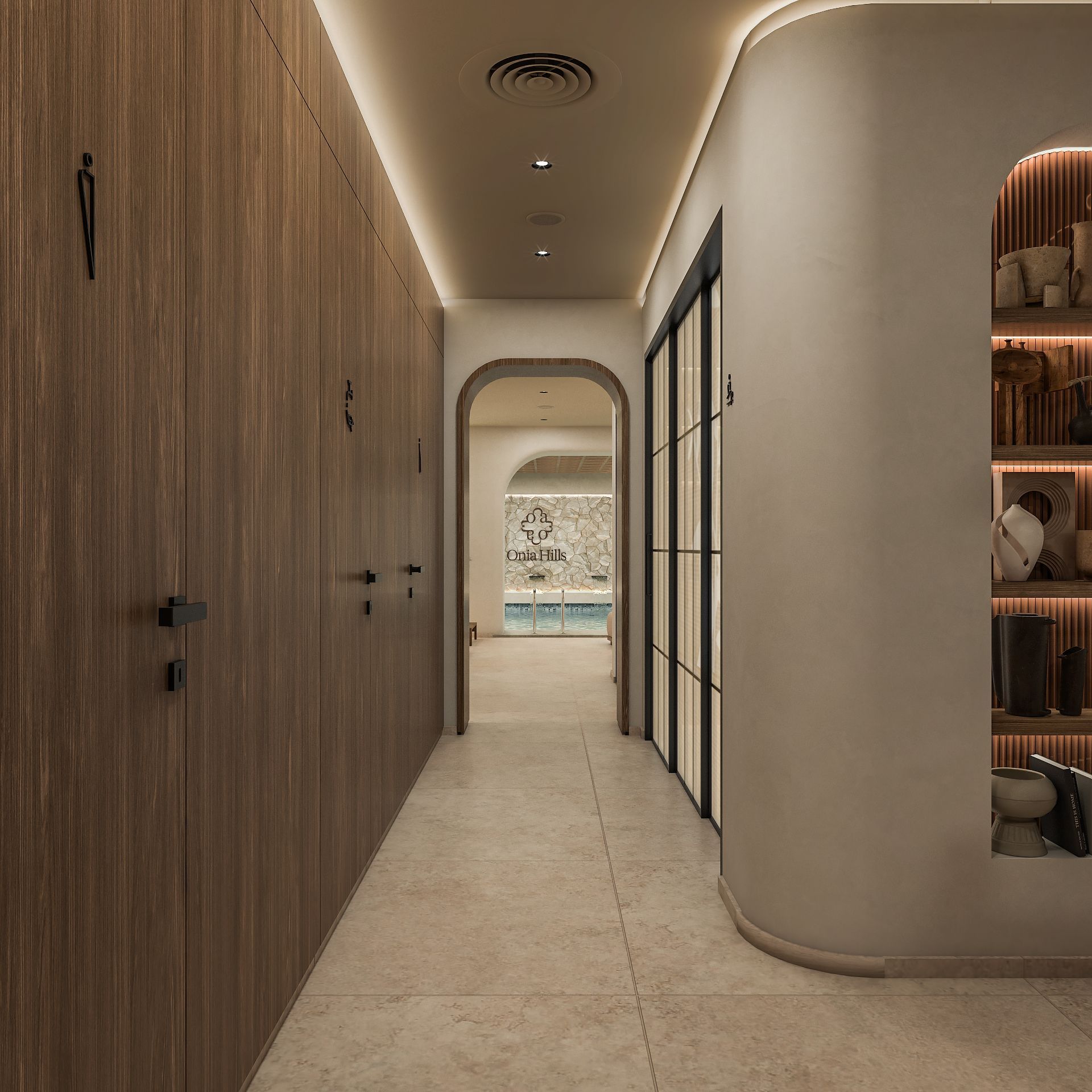 Ekskluzivni luksuzni stambeni kompleks sa panoramskim pogledom na more, spa centrom i vrhunskim sadržajima u Reževićima, Budva - Amfora Real Estate