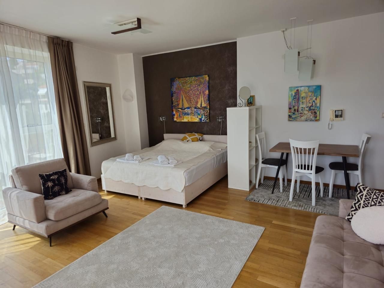 amforaproperty.com/Dva studio apartmana 75 m² sa panoramskim pogledom na more – Budva