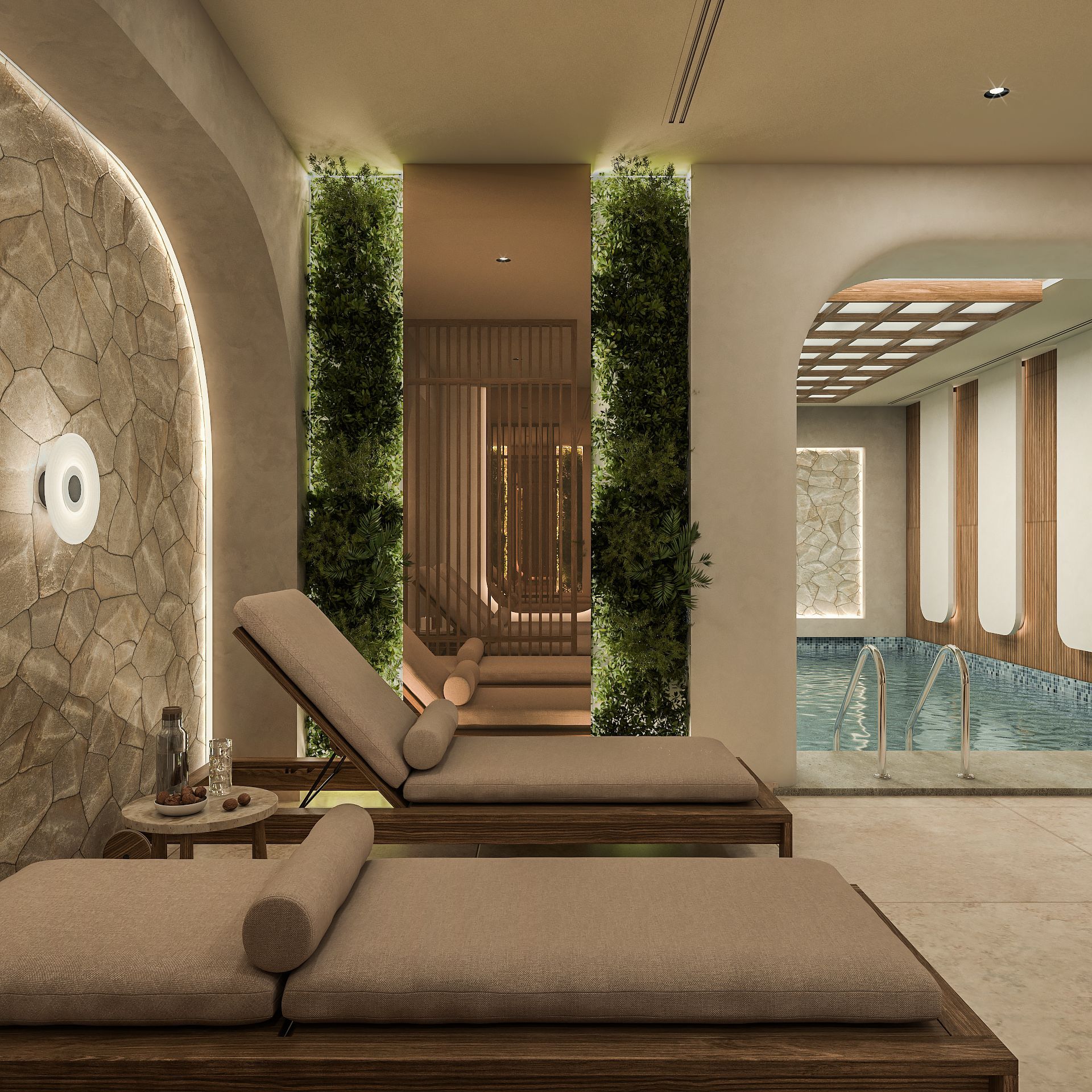 Jednosoban opremljen stan 70.33m2 + 20.10m2 dvorista u luksuznom stambenom kompleksu sa panoramskim pogledom na more, spa centrom i vrhunskim sadržajima u Reževićima, Budva - Amfora Real Estate