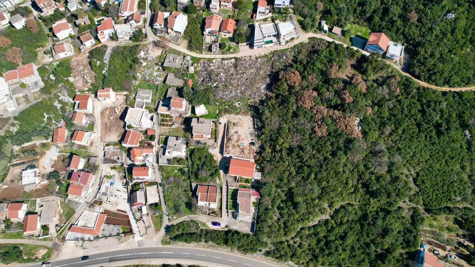 Urbanizovan plac 564m2 sa pogledom na more-Utjeha,Bar - Amfora Real Estate