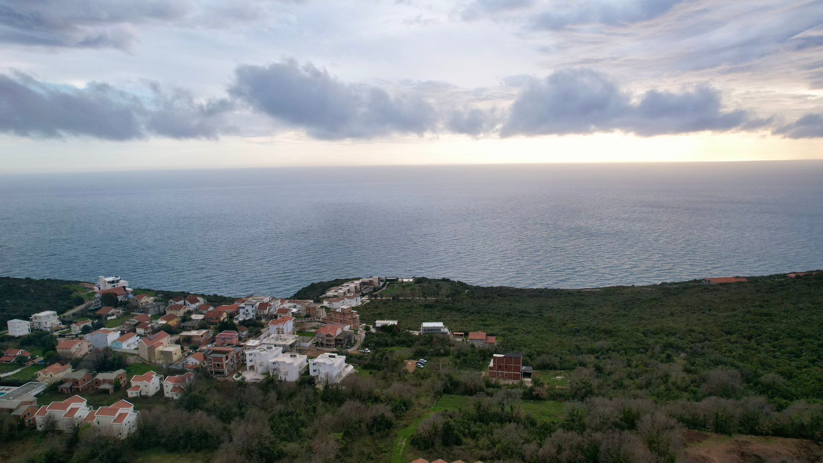 Urbanizovano zemljište 487m² sa pogledom na more – Krimovica, Kotor - Amfora Real Estate
