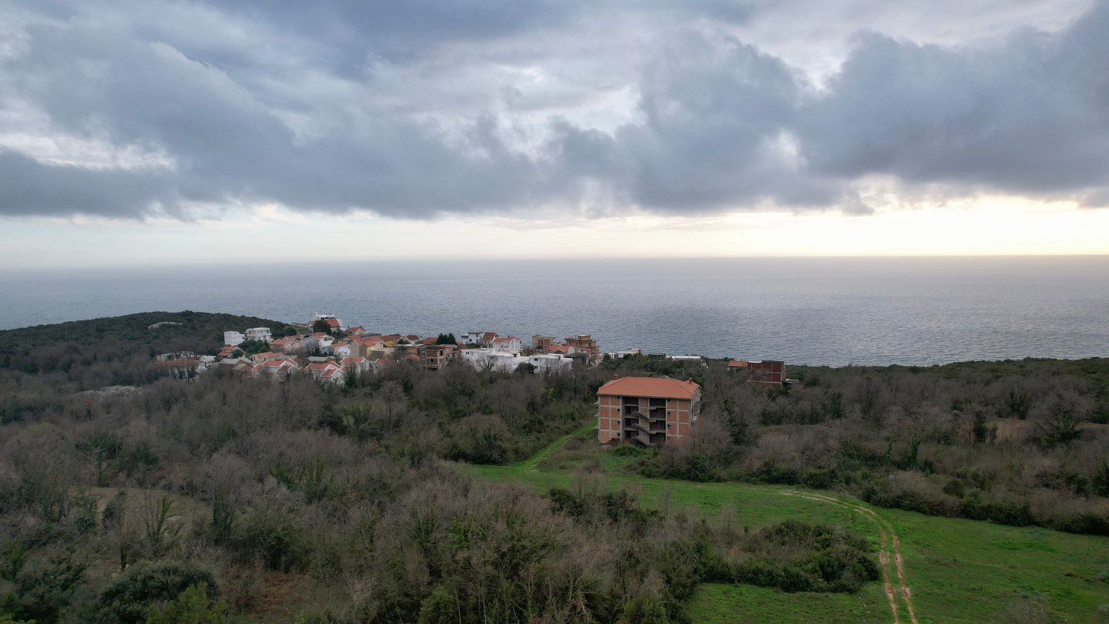 Urbanizovano zemljište 487m² sa pogledom na more – Krimovica, Kotor - Amfora Real Estate