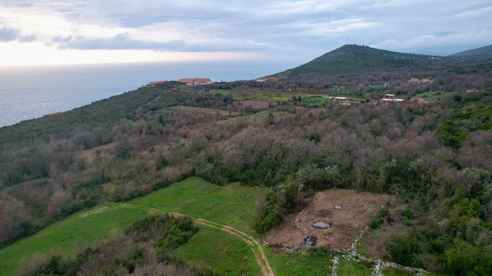 Urbanizovano zemljište 487m² sa pogledom na more – Krimovica, Kotor - Amfora Real Estate