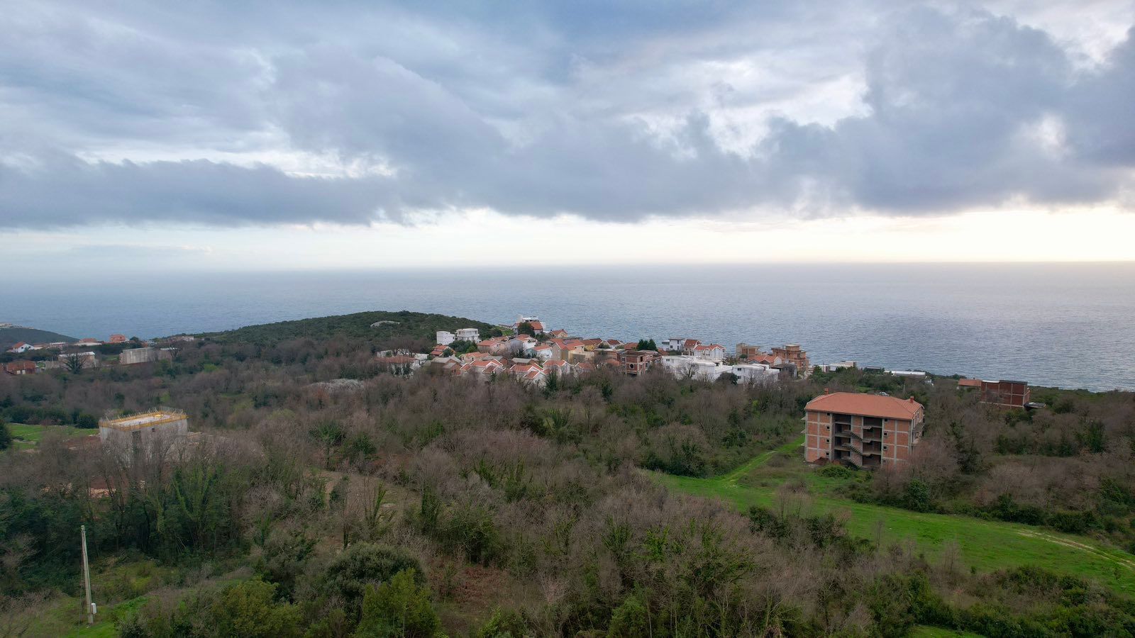 Urbanizovano zemljište 487m² sa pogledom na more – Krimovica, Kotor - Amfora Real Estate