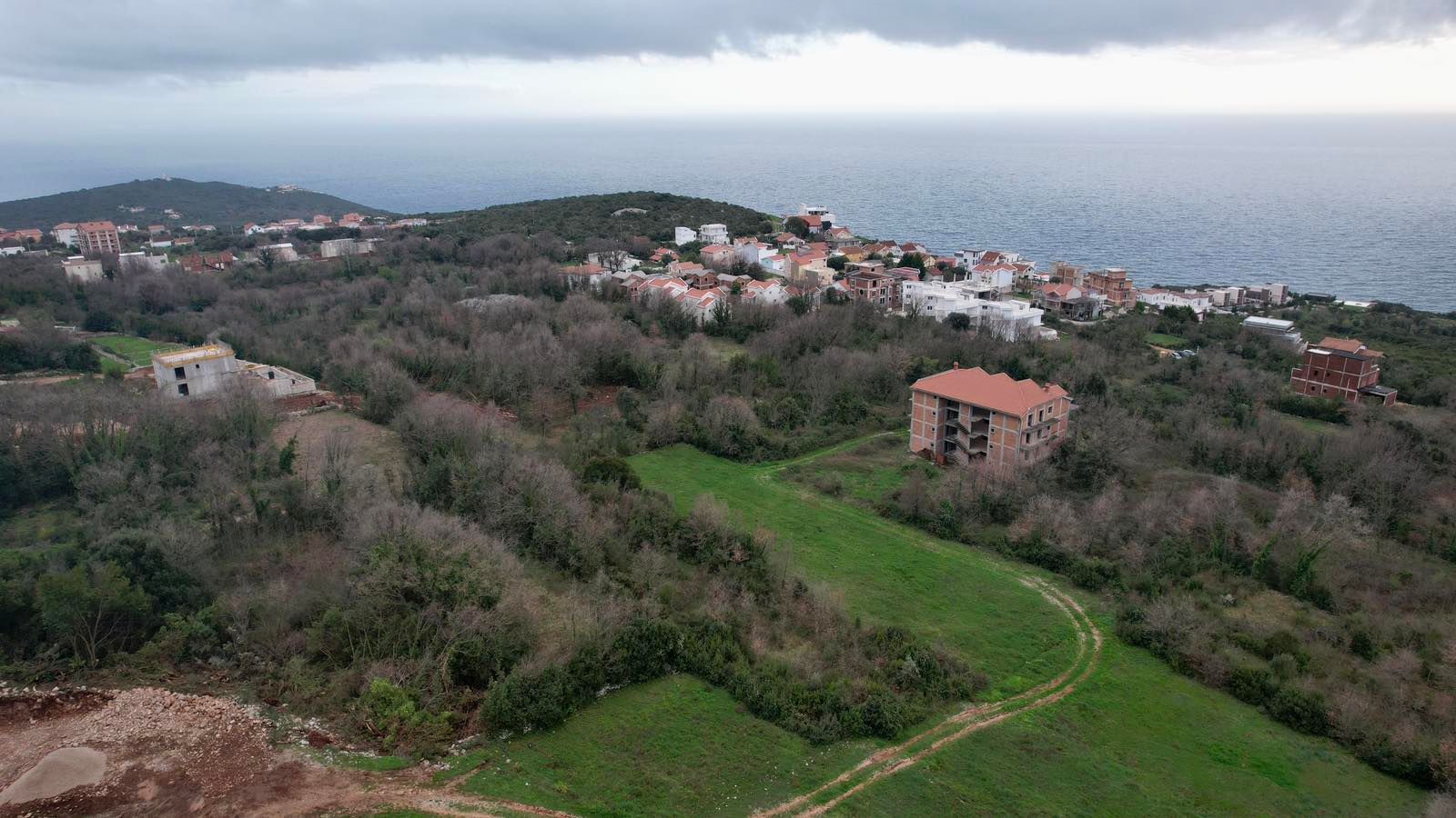 Urbanizovano zemljište 487m² sa pogledom na more – Krimovica, Kotor - Amfora Real Estate