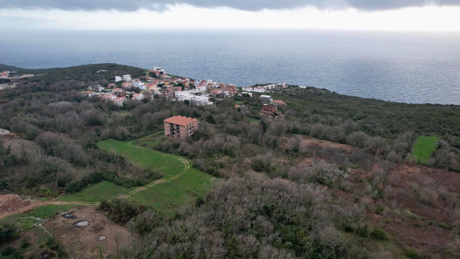 Urbanizovano zemljište 487m² sa pogledom na more – Krimovica, Kotor - Amfora Real Estate