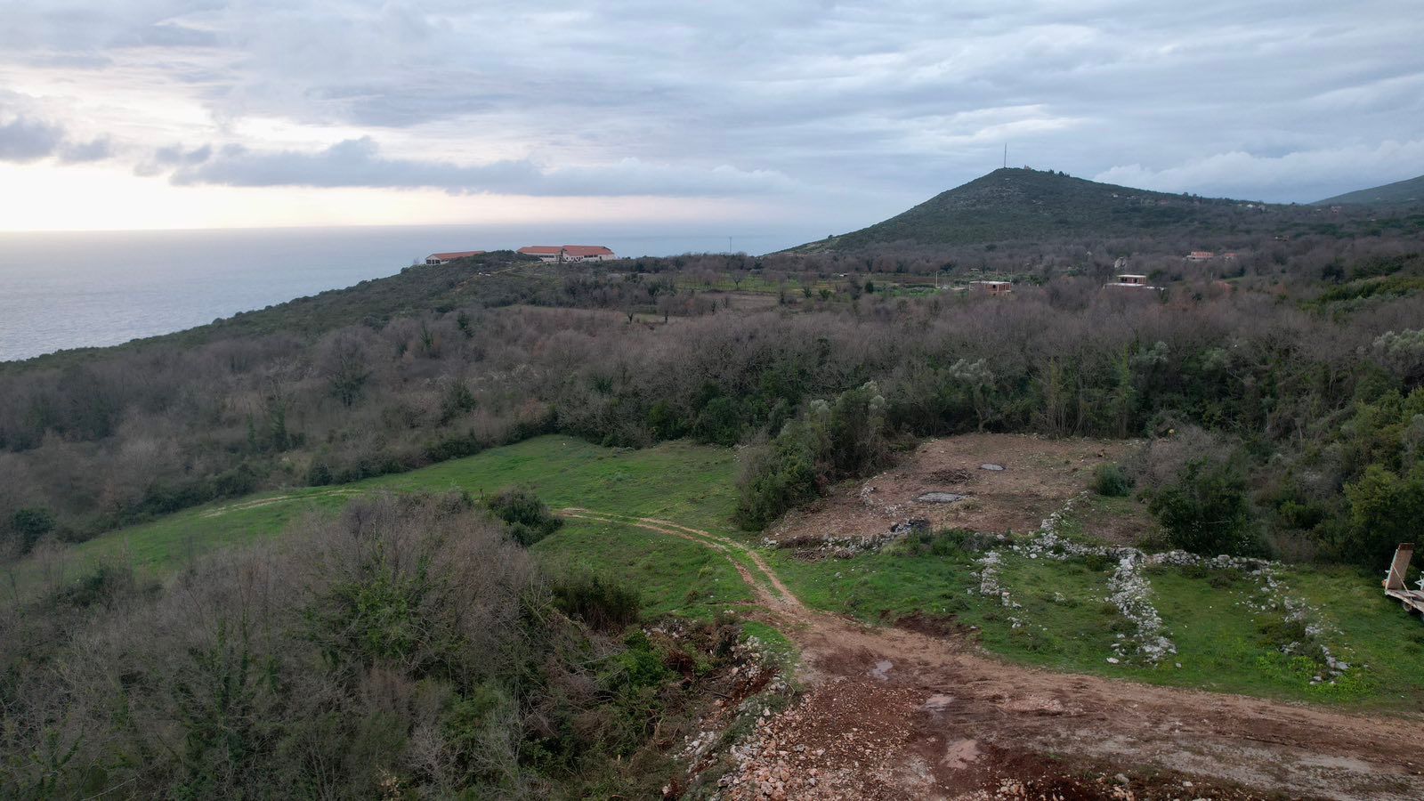 Urbanizovano zemljište 487m² sa pogledom na more – Krimovica, Kotor - Amfora Real Estate