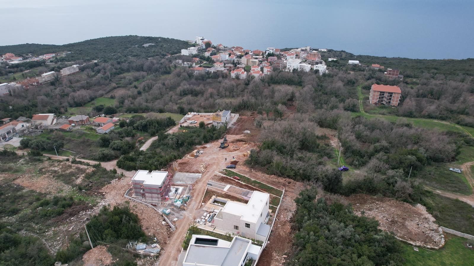 Urbanizovano zemljište 487m² sa pogledom na more – Krimovica, Kotor - Amfora Real Estate