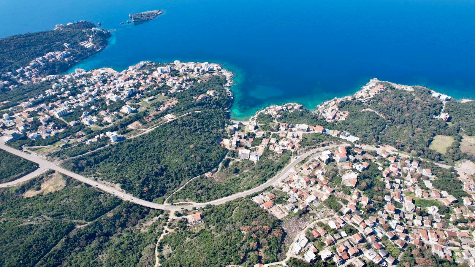 Urbanizovan plac 476m2 sa pogledom na more-Utjeha,Bar - Amfora Real Estate