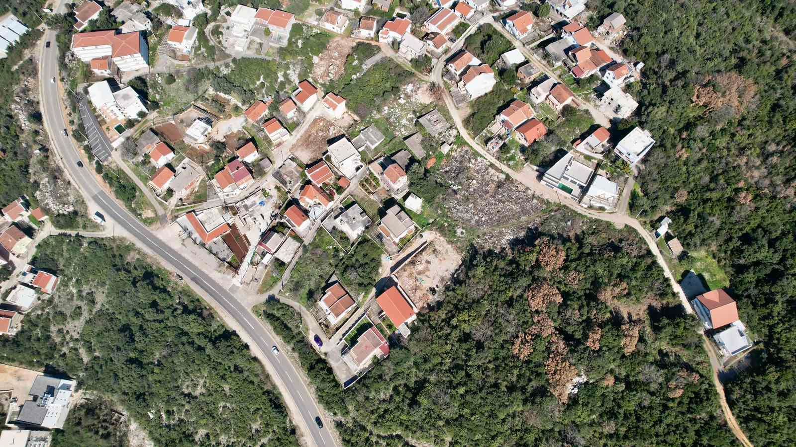 Urbanizovan plac 476m2 sa pogledom na more-Utjeha,Bar - Amfora Real Estate