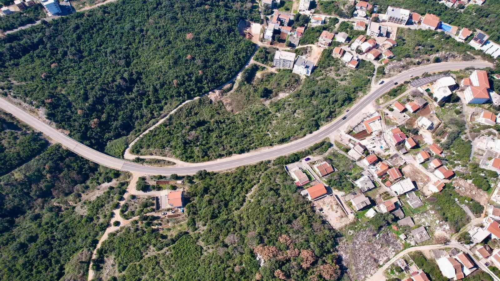 Urbanizovan plac 476m2 sa pogledom na more-Utjeha,Bar - Amfora Real Estate