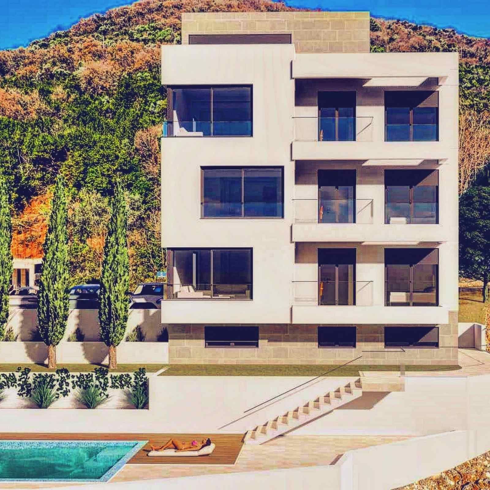 amforaproperty.com/Dvosoban Stan 70m² u Novogradnji sa Bazenom i Parkingom – Donja Lastva, Tivat