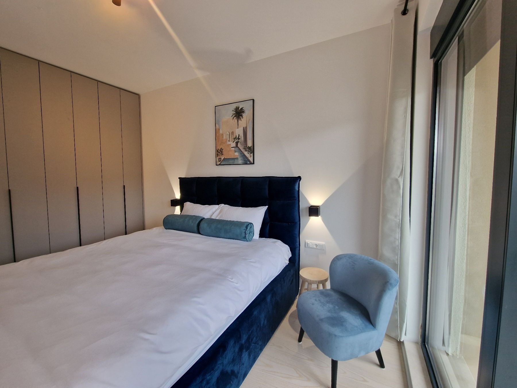 amforaproperty.com/Dubovica Lux, Budva-Nov luksusno opremljen jednosoban stan 50m2 sa pogledom na more  (NA DUZI PERIOD)