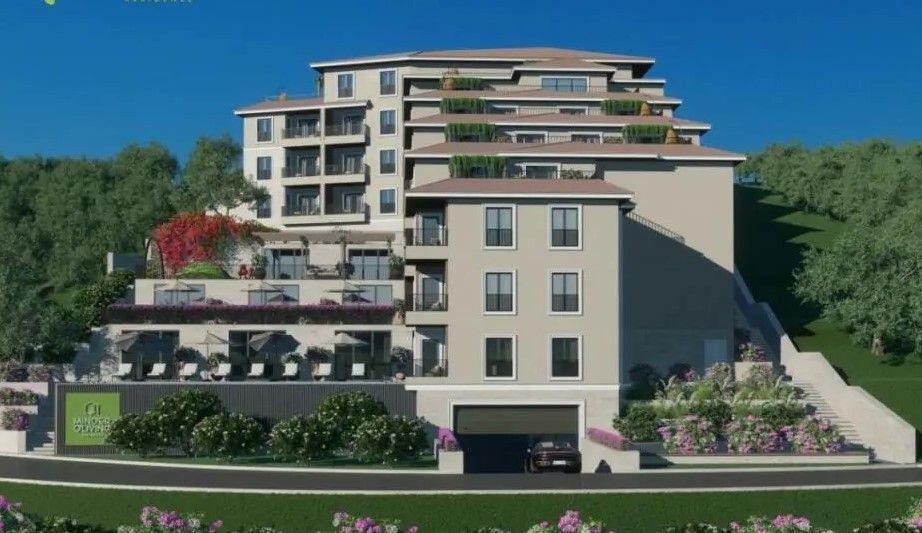 amforaproperty.com/Jednosoban stan 40m² sa garaznim mestom u novom stambenom kompleksu Minder Resort, Bečići