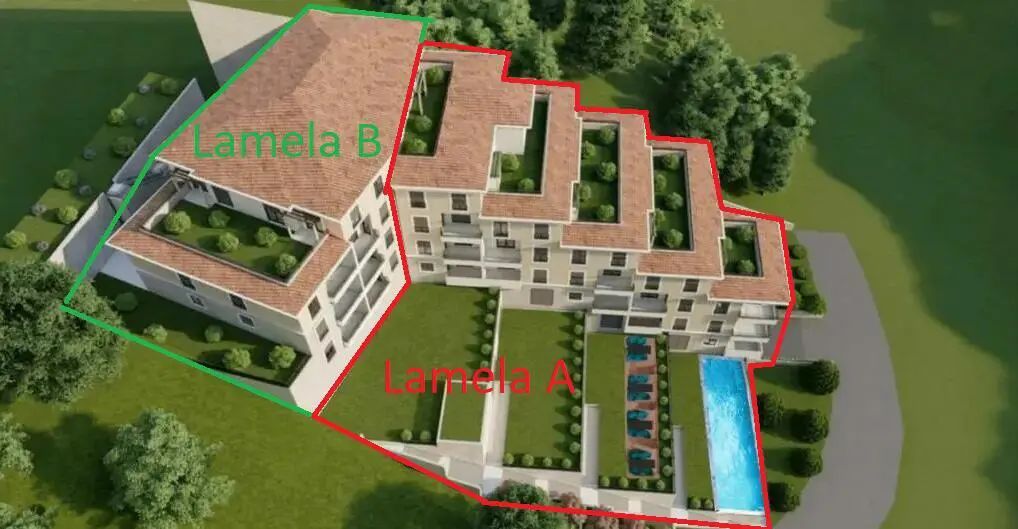 amforaproperty.com/Jednosoban stan 40m² sa garaznim mestom u novom stambenom kompleksu Minder Resort, Bečići
