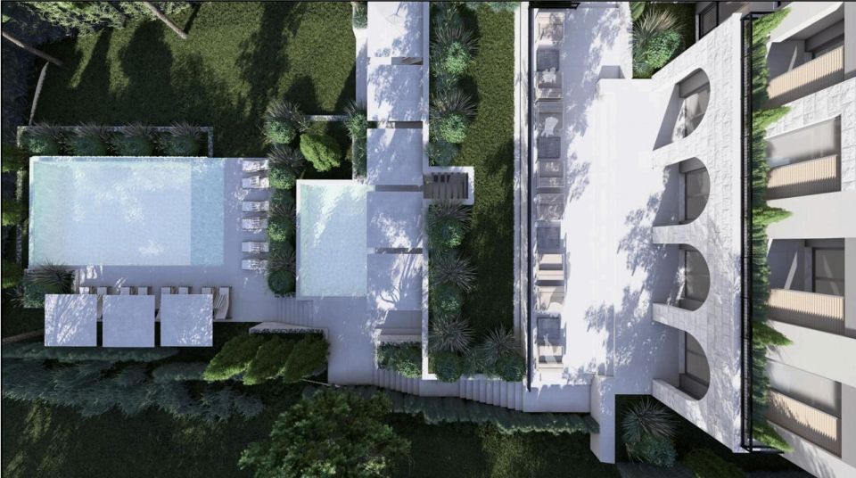 amforaproperty.com/Jednosoban stan 51,19 m² sa pogledom na more u luksuznom kompleksu sa bazenom i spa centrom – Kavač, Kotor | Bez 3% poreza | Završetak radova leto 2026 | Mogućnost plaćanja kriptovalutama
