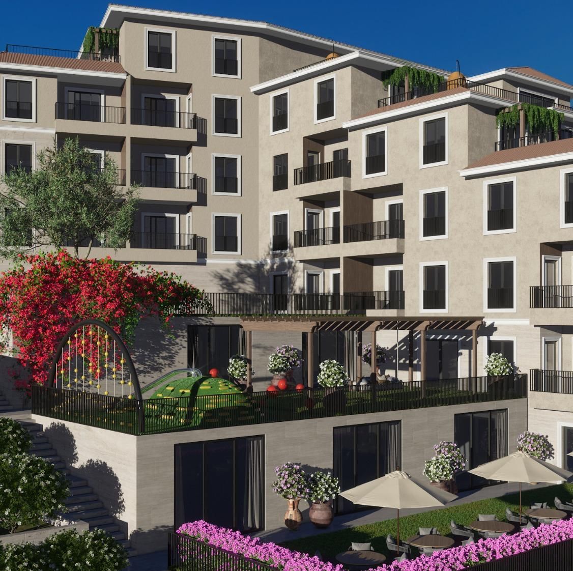 amforaproperty.com/Jednosoban stan 45.71 m² u luksuznom kompleksu Minder Resort, Bečići – Bez 3% poreza, mogućnost odloženog plaćanja, završetak maj 2026