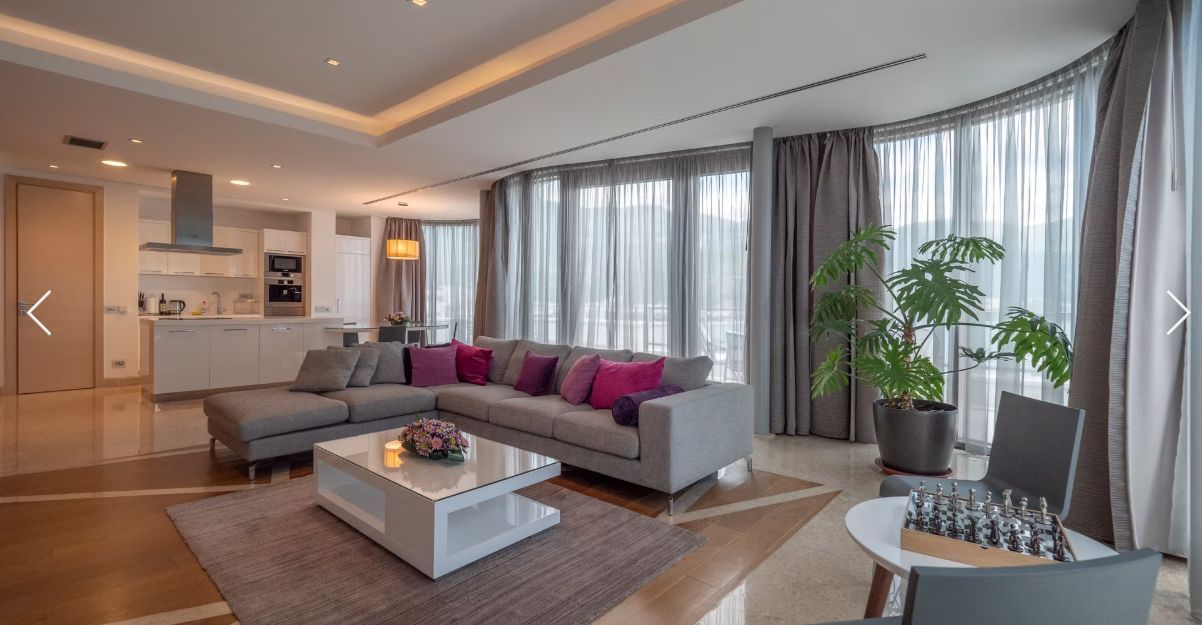 Ekskluzivni dvosoban apartman 162m2 sa SPA sadržajima i panoramskim pogledom – Budva,centar (IZDAVANJE NA DUZI PERIOD) - Amfora Real Estate