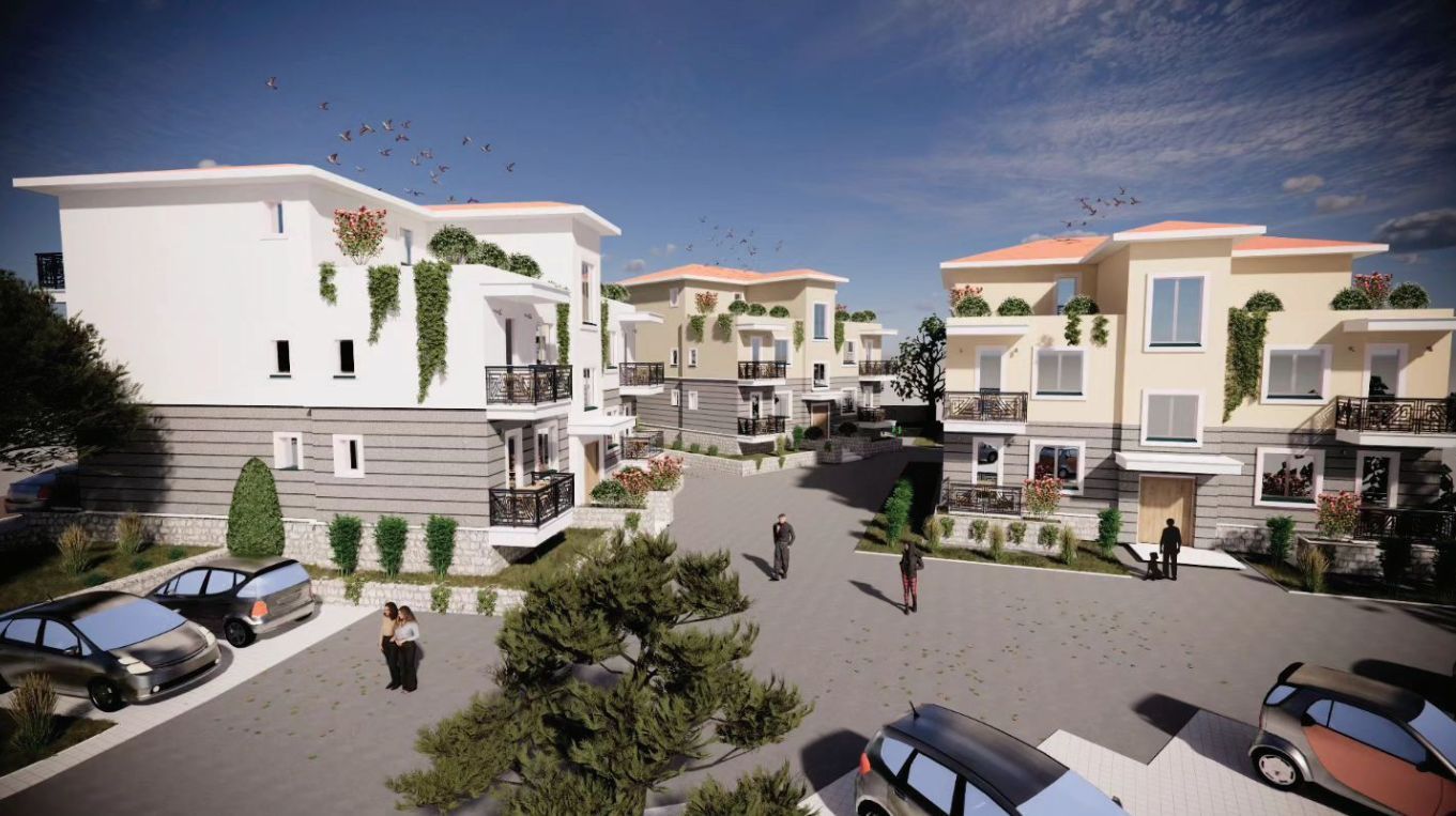amforaproperty.com/Dvosoban stan 49.64m2 u Novom Stambenom Kompleksu u Izgradnji - Lastva Grbaljska, Budva
