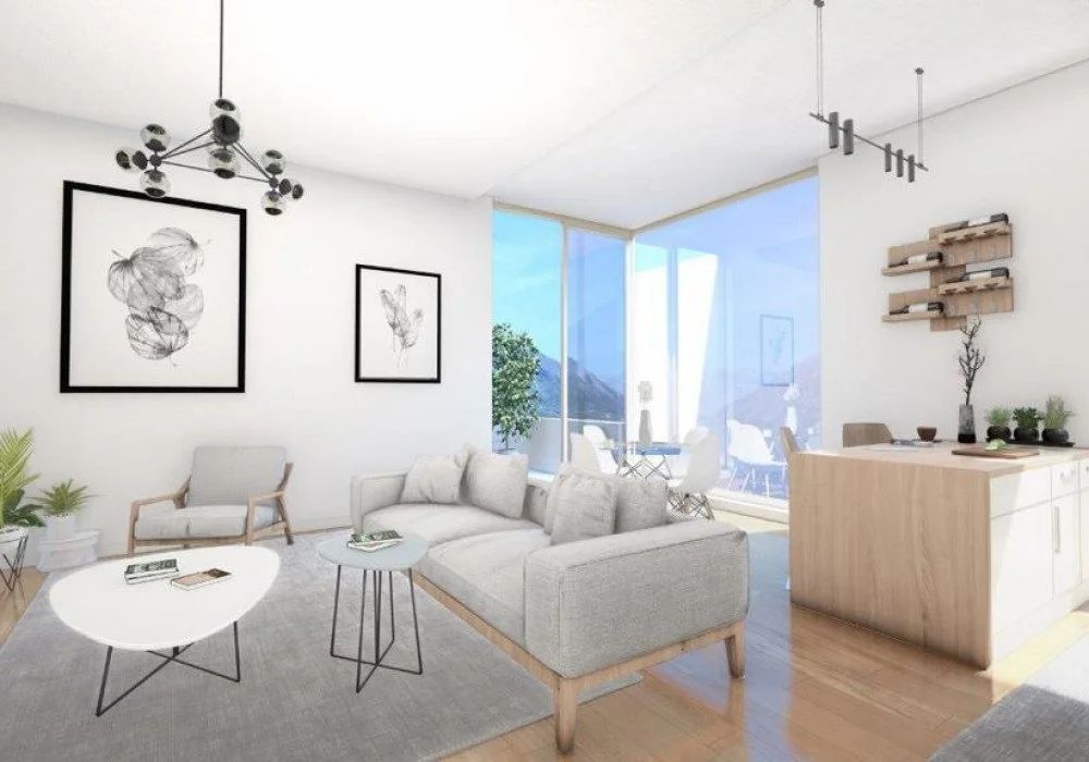 amforaproperty.com/Dvosoban stan 49.64m2 u Novom Stambenom Kompleksu u Izgradnji - Lastva Grbaljska, Budva