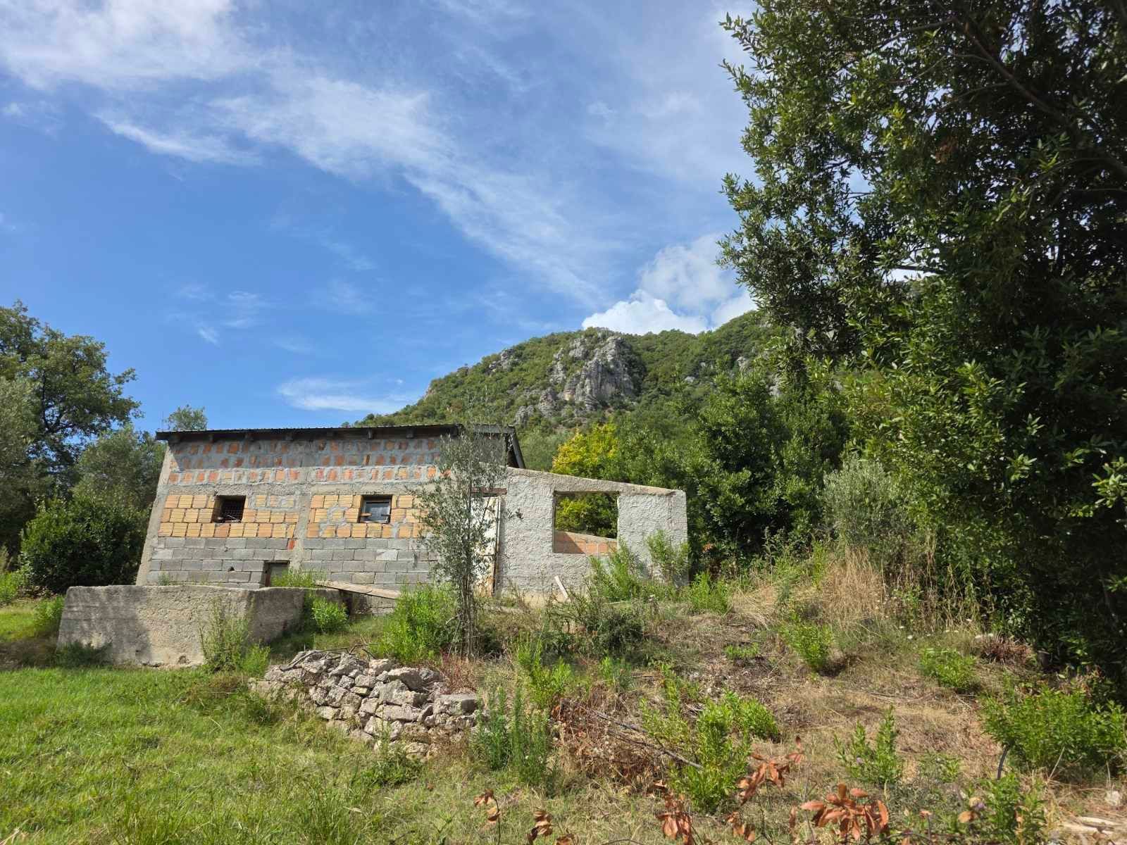 Urbanizovan plac sa trajnim pogledom na more – 1.058 m², Podi, Herceg Novi - Amfora Real Estate