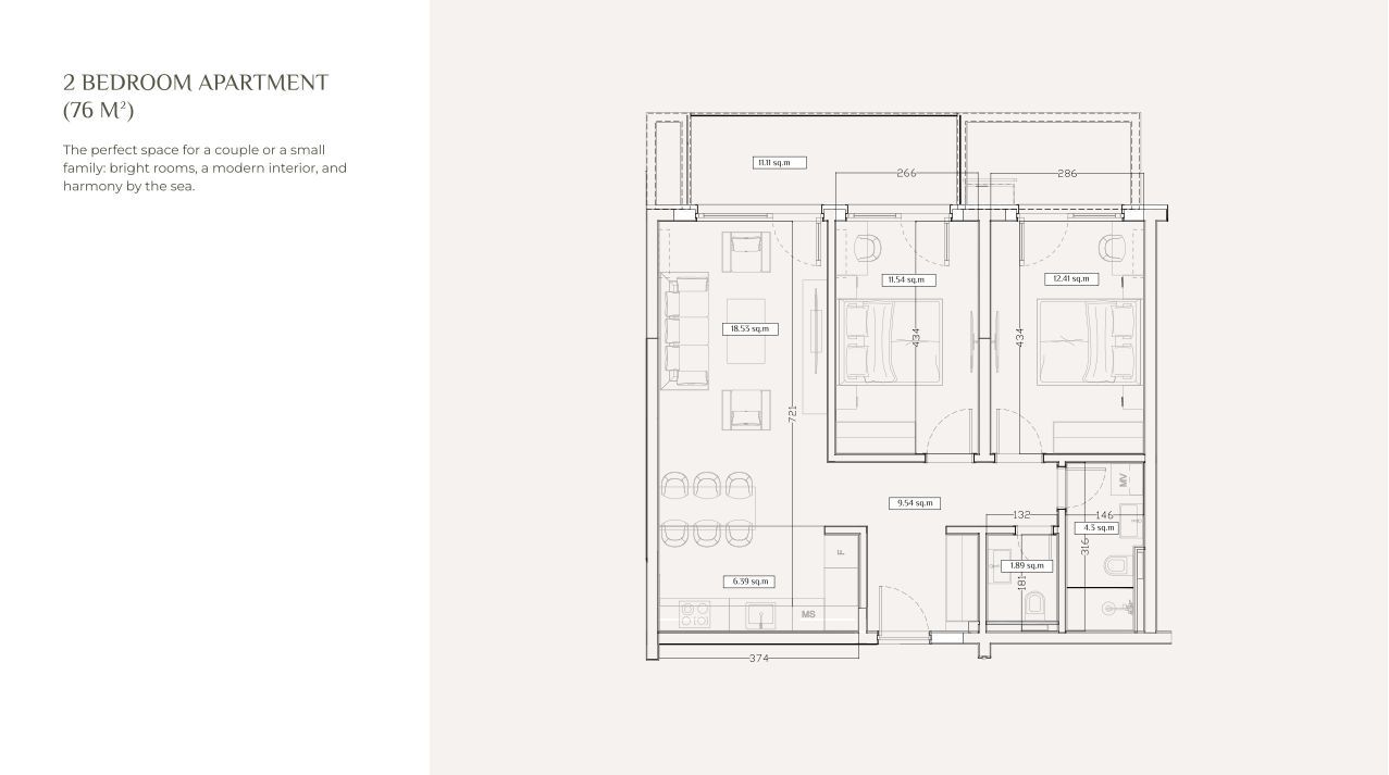 amforaproperty.com/Ekskluzivna prodaja-Jednosoban stan 55m2 u novom kompleksu sa bazenom, pogledom na more i drugim brojnim sadržajima – Seoce, Budva | Specijalna ponuda do kraja meseca!