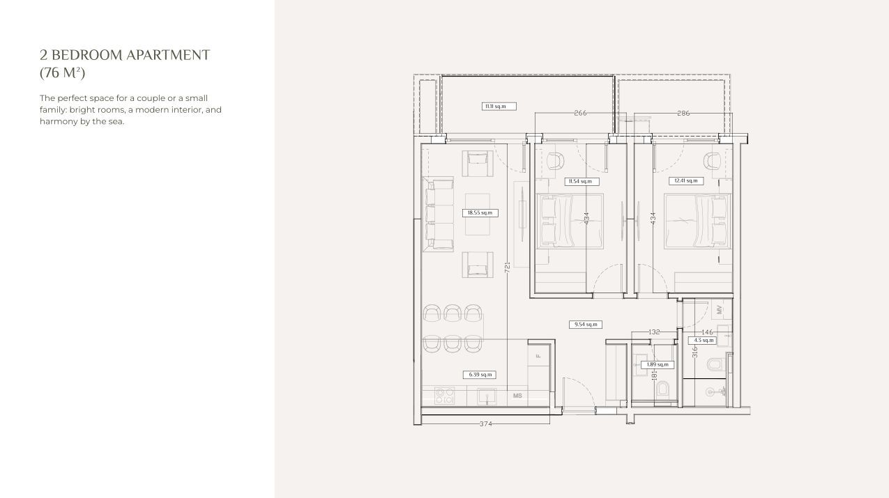 amforaproperty.com/Ekskluzivna prodaja-Jednosoban stan 55m2 u novom kompleksu sa bazenom, pogledom na more i drugim brojnim sadržajima – Seoce, Budva | Specijalna ponuda do kraja meseca!