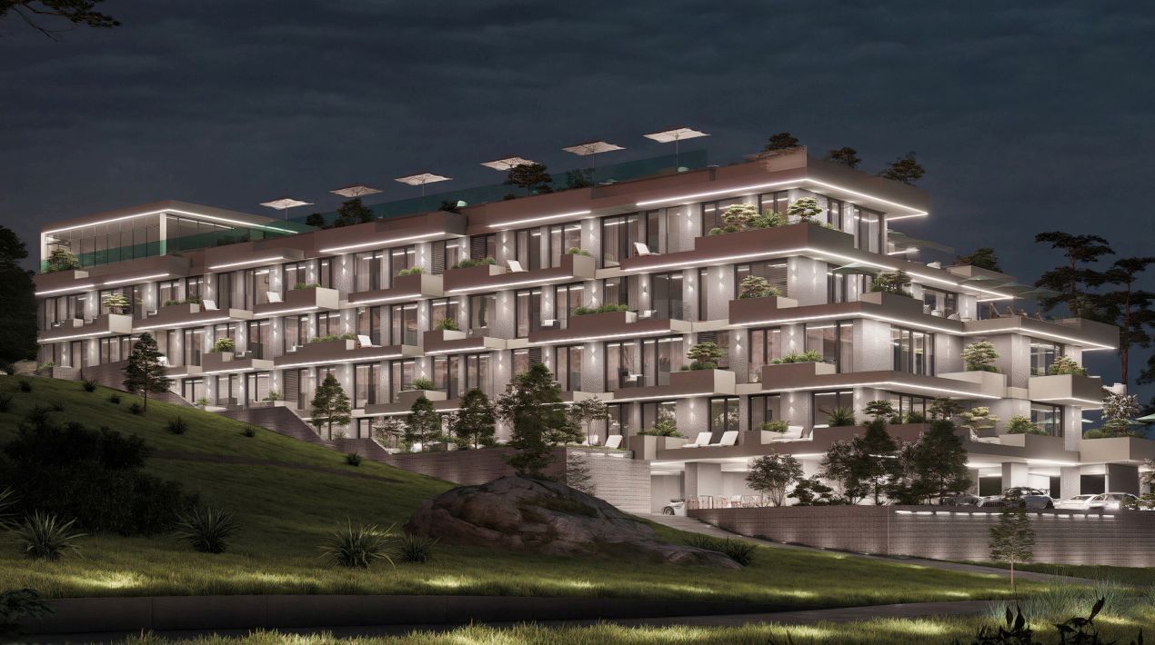 amforaproperty.com/Ekskluzivna prodaja-Dvosoban stan 76m2 u novom kompleksu sa bazenom, pogledom na more i drugim brojnim sadržajima – Seoce, Budva