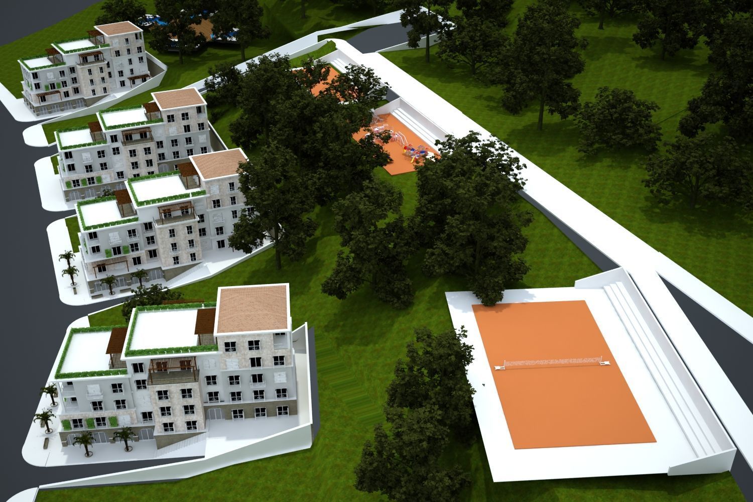 amforaproperty.com/Urbanizovan plac 8.000 m² sa panoramskim pogledom na more i idejnim rešenjem – Dubovica, Budva