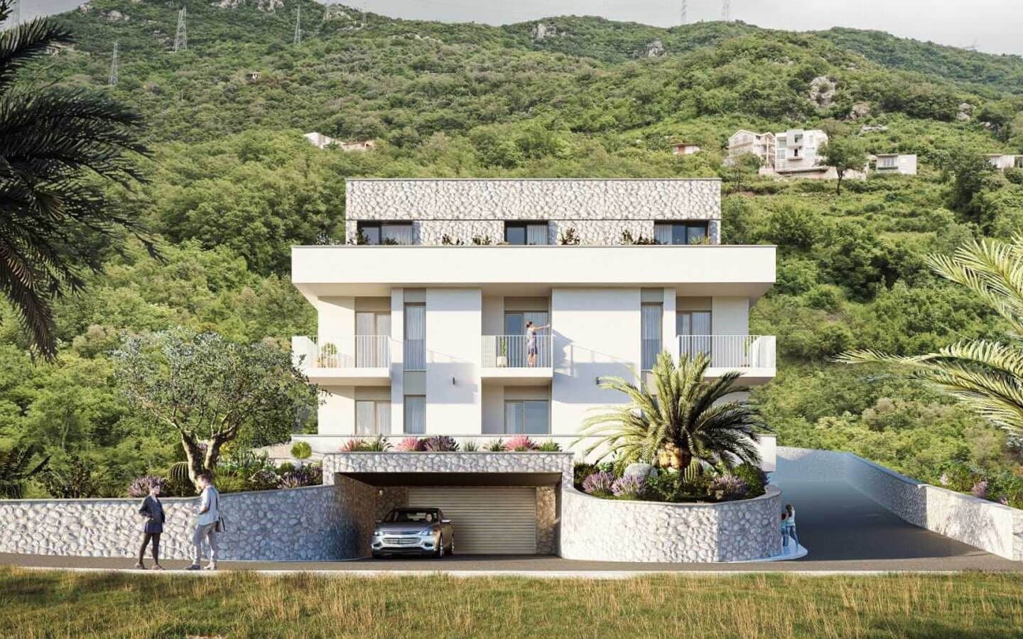 amforaproperty.com/Jednosoban stan 59.57m² Novom Luksuznom Kompleksu – Lastva Grbaljska,Budva