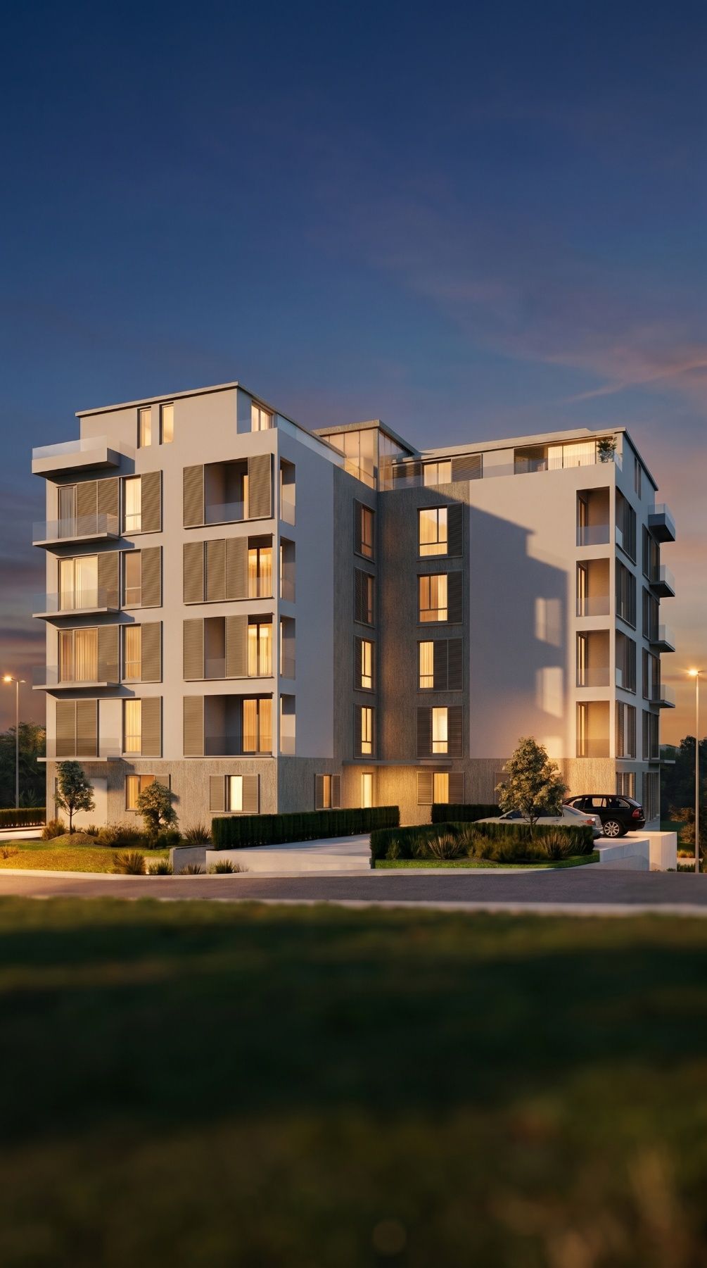 Jednosoban stan 42.61m2 + GRATIS TERASA u novogradnji – Budva, Potkošljun - Amfora Real Estate