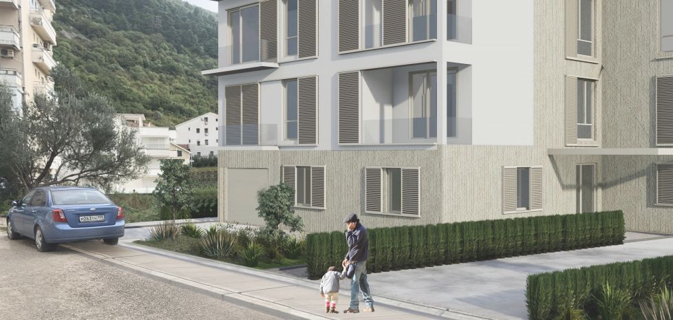 amforaproperty.com/Studio apartman 28m2 u novogradnji – Budva, Potkošljun